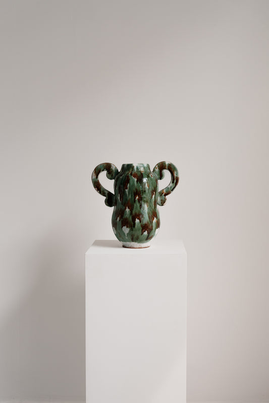 Medium Vase, Sancai Inspired Glaze