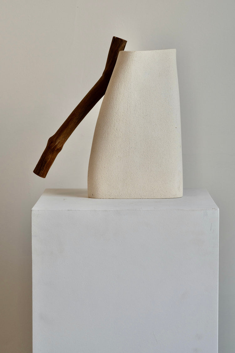 Foraged and Formed - Tall Jug (Brown Handle)