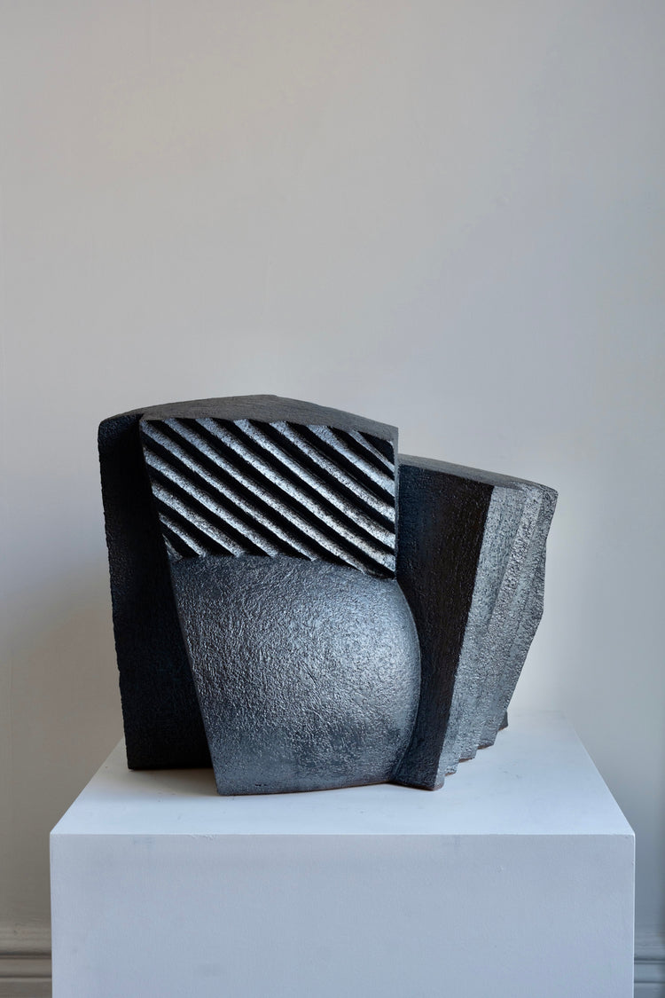 Black Composite Vessel