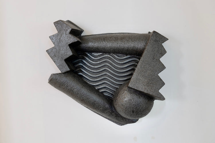 Black Composite Wall Sculpture