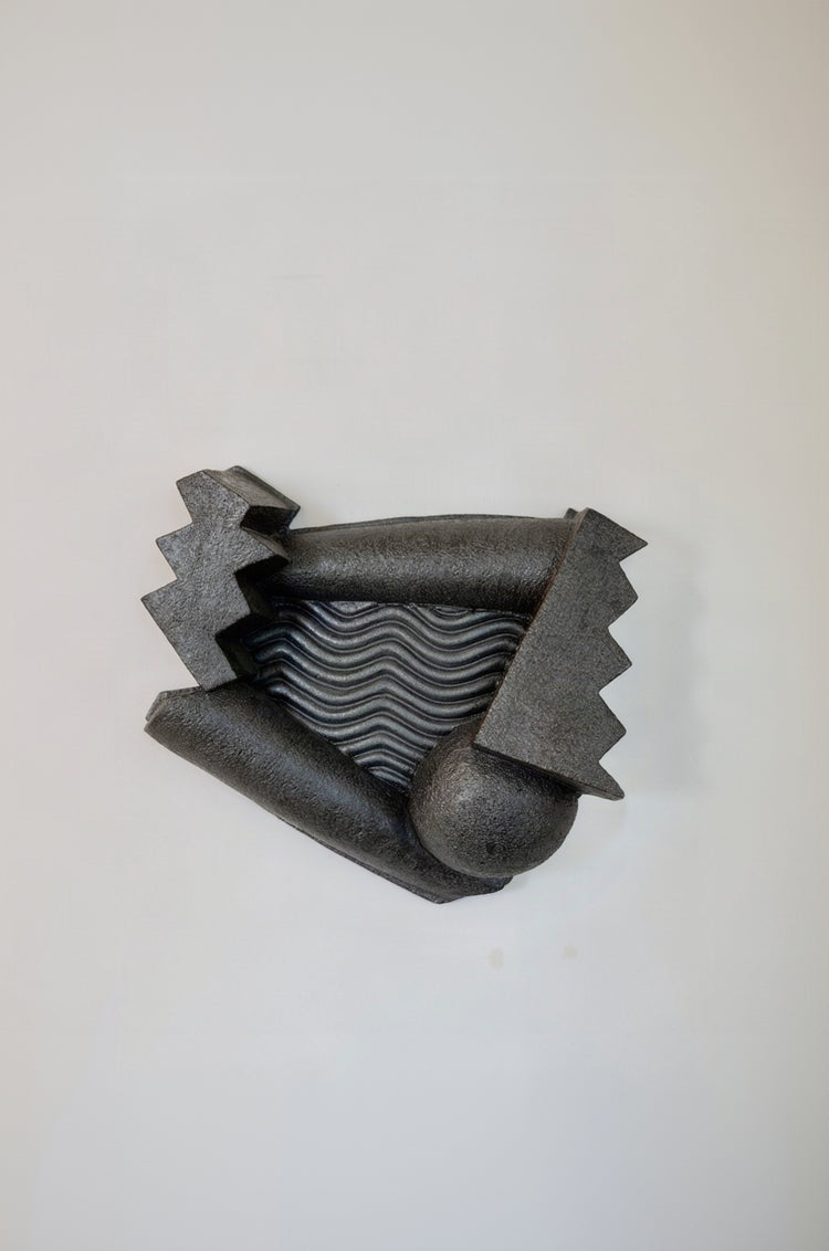Black Composite Wall Sculpture