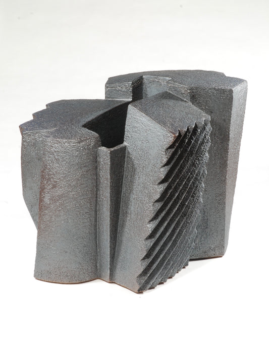 Black Composite Vessel