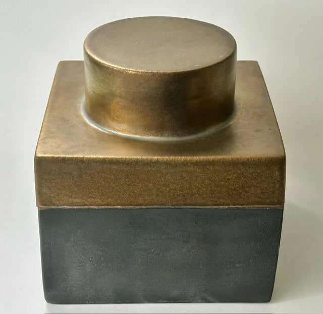 Brutalist Bronze Black Box