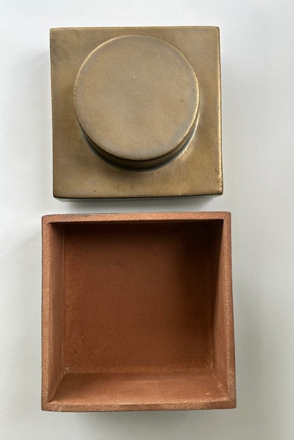Brutalist Bronze Black Box
