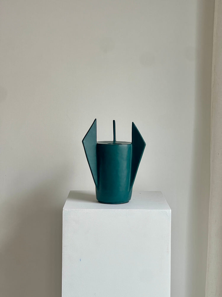 Teal Winged Vessel