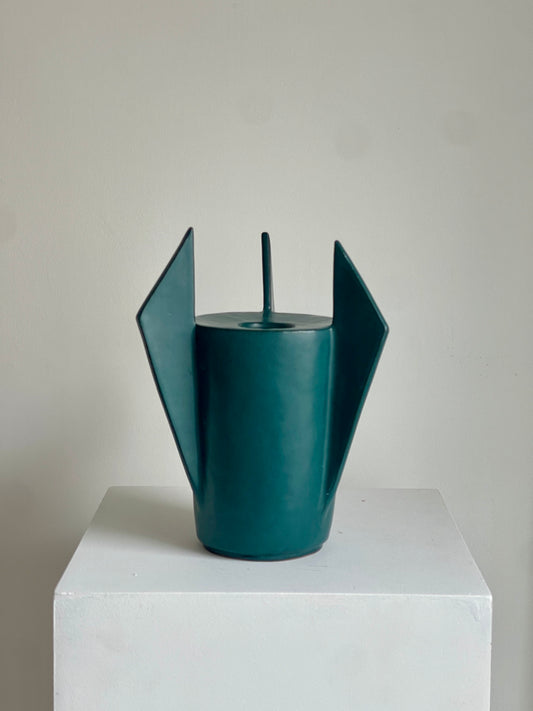 Teal Winged Vessel