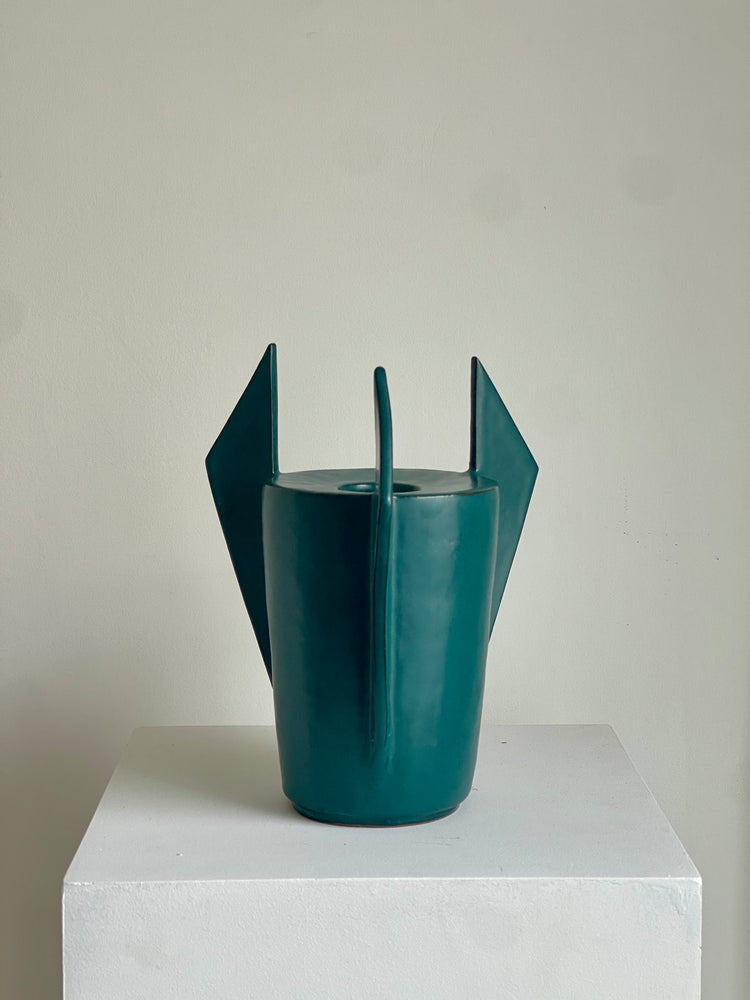 Teal Winged Vessel