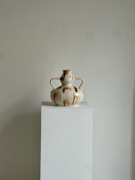 Rounded Vessel with Handles