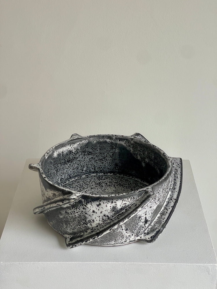 Black and White Vessel