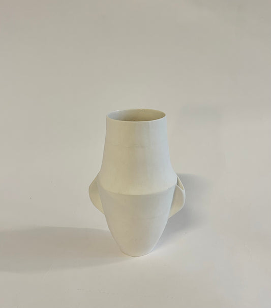 Porcelain Vessel With Handles - Small