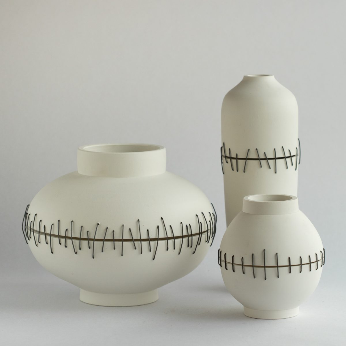 Previous Exploration of Materials such as Textiles, Metal and Wood Influence Current Ceramic Practices