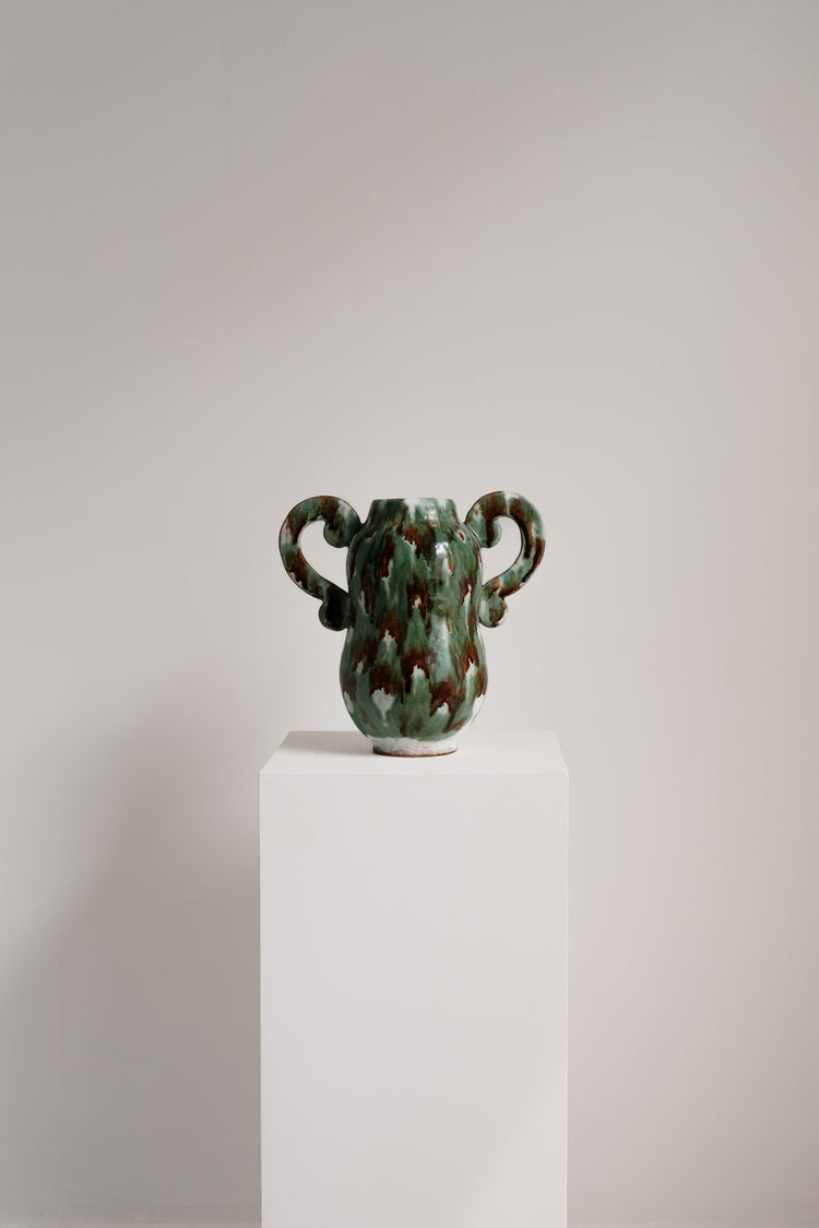 Medium Vase, Sancai Inspired Glaze
