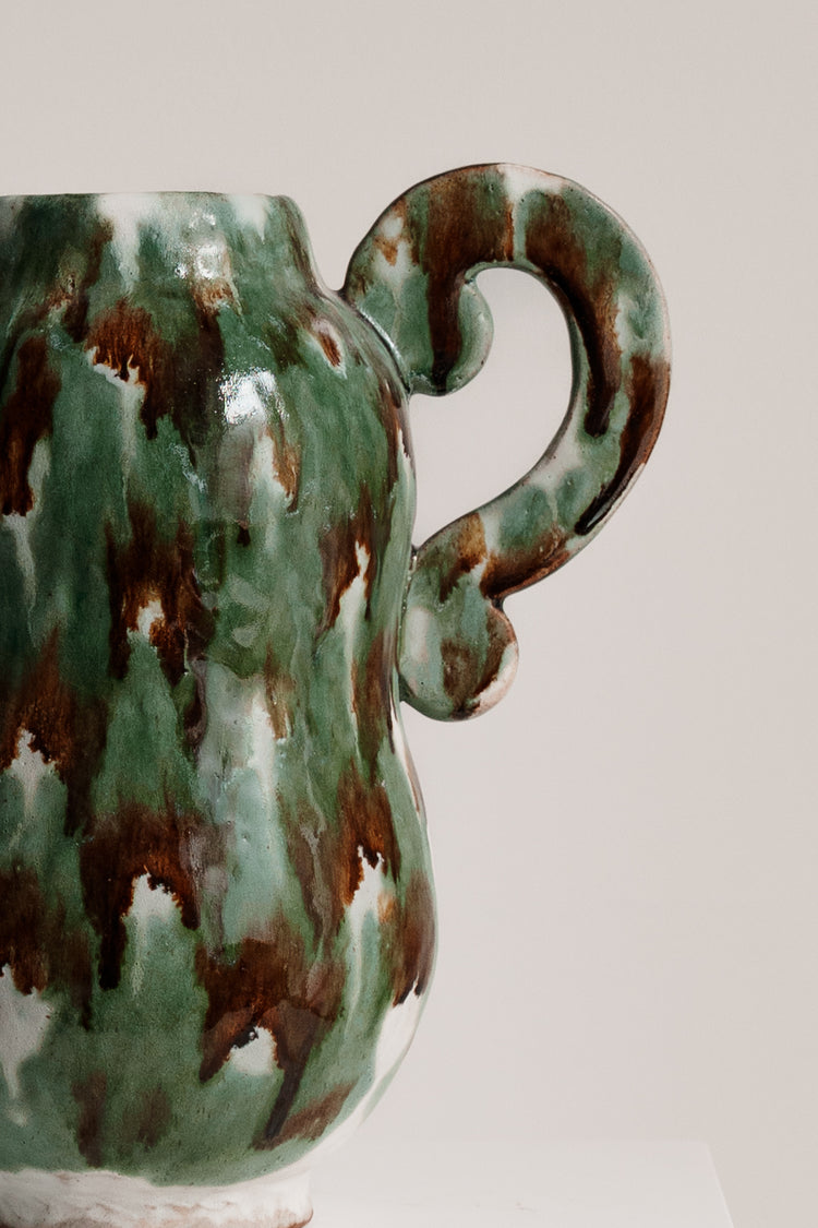 Medium Vase, Sancai Inspired Glaze