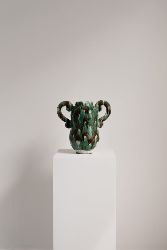 Medium Vase, Sancai Inspired Glaze