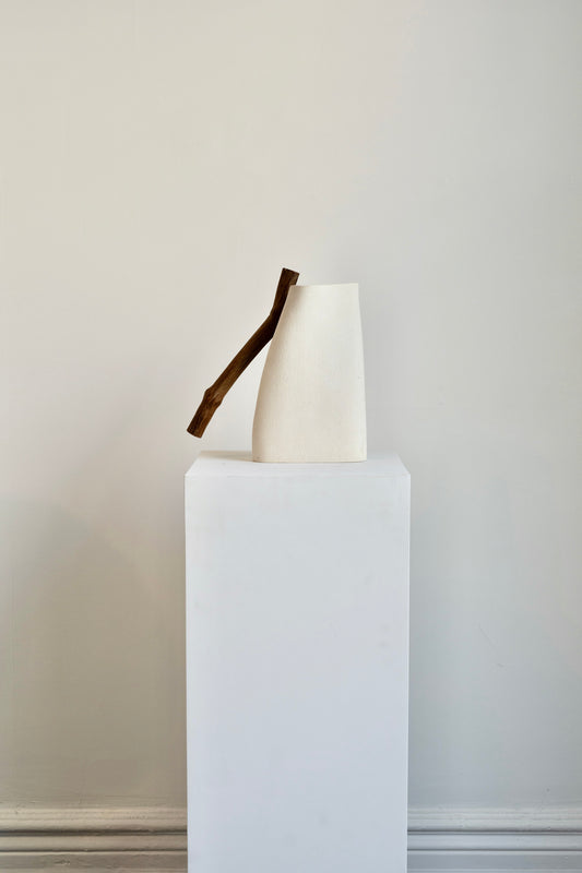 Foraged and Formed - Tall Jug (Brown Handle)