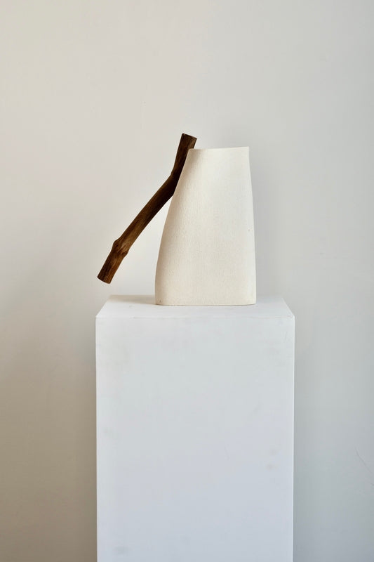 Foraged and Formed - Tall Jug (Brown Handle)