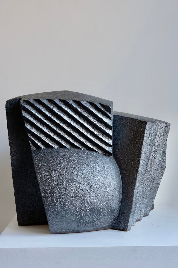 Black Composite Vessel