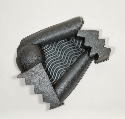 Black Composite Wall Sculpture