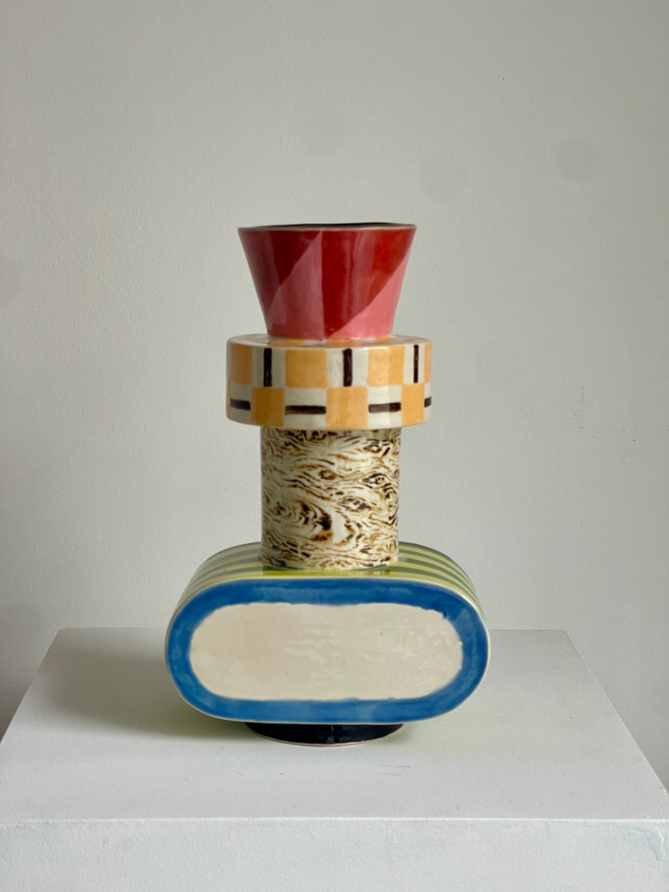 Four Pattern Vessel