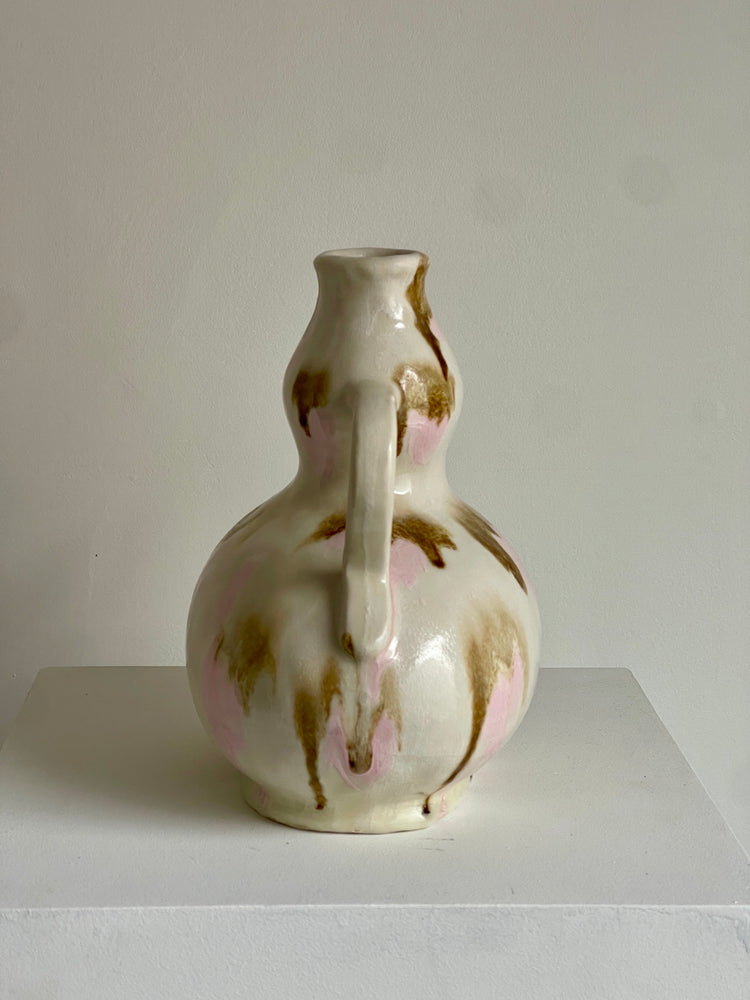 Rounded Vessel with Handles