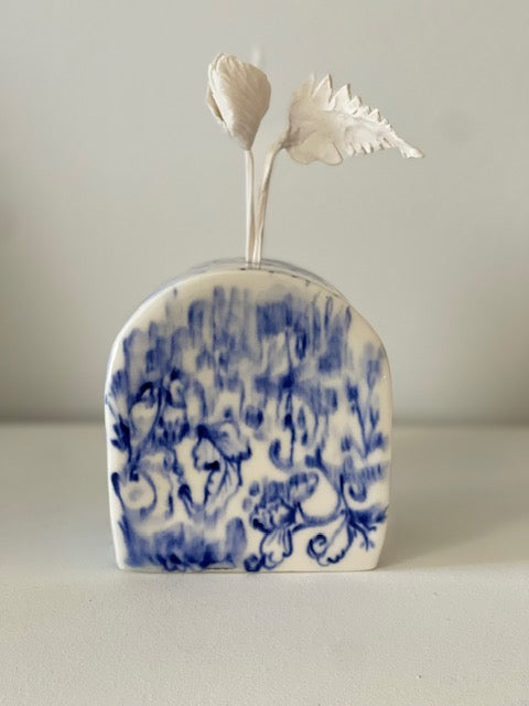 Urcunina Blue (with white flower)