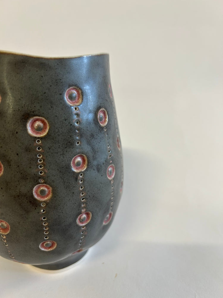 Stamped Vessel - Small (pink)