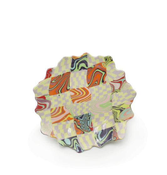 Psychedelic Nerikomi Plate #2