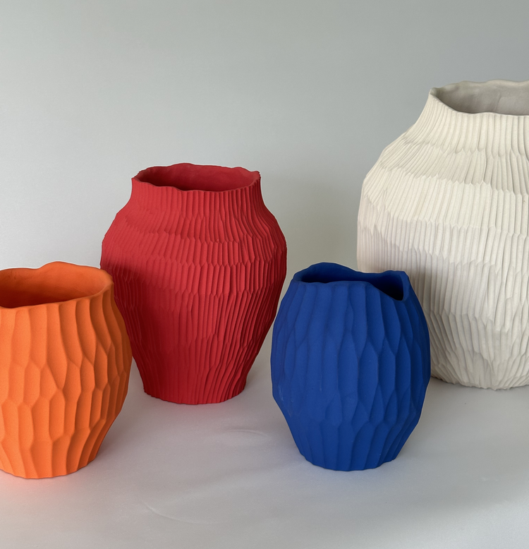 Medium Vase - Red
