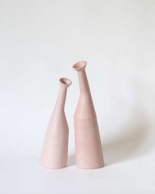 Shades of Pink Vessel Pair
